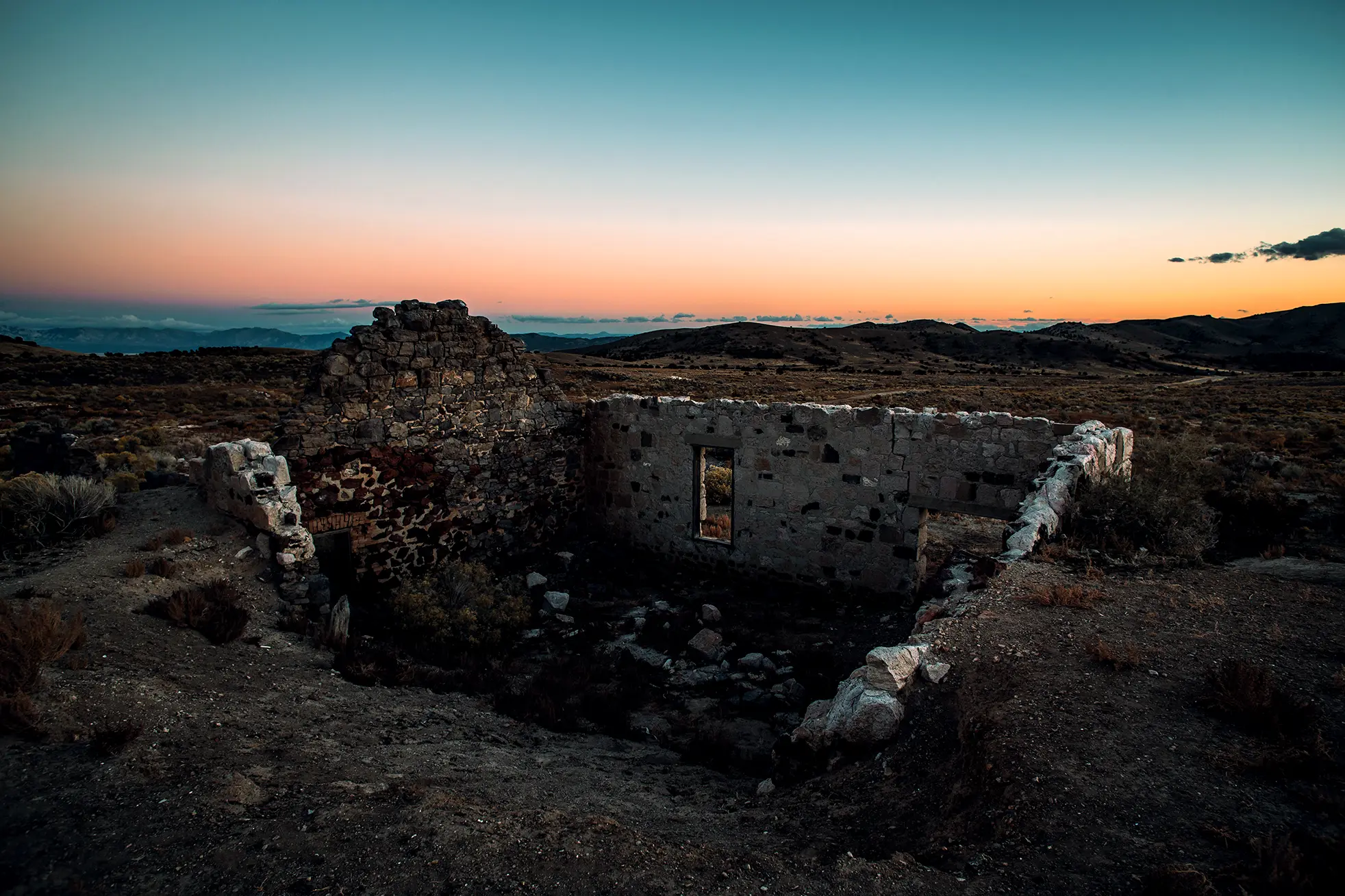 Ghost Town Ruins