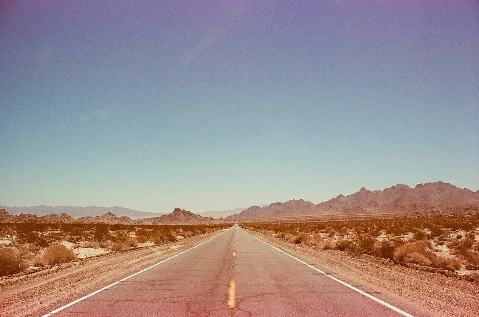 35mm photo of somewhere in the desert outside of Death Valley